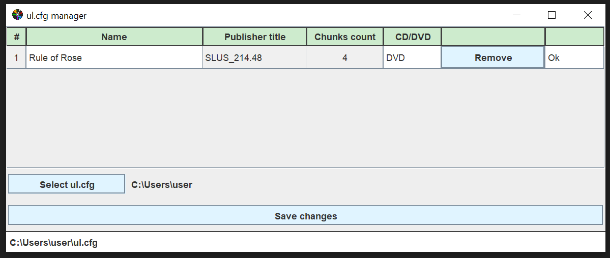 Application screenshot2